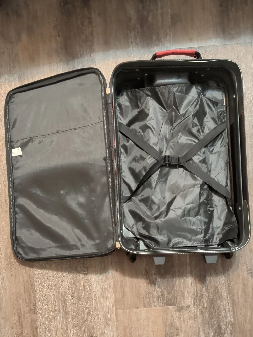 Red Travel Carry-On Bag